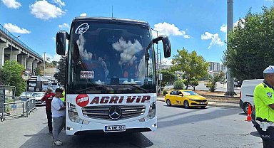 15 Temmuz Demokrasi Otogarında yolculara ve otobüslere denetim