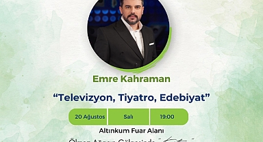 6. Edremit Kitap Fuarı’nda Emre Kahraman ile