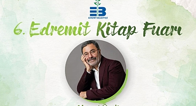 Ahmet Ümit, 6. Edremit Kitap Fuarı’nda Edebiyat ve Polisiye Konuşacak