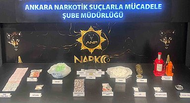 Ankara Emniyeti'nin hassas burnu uyuşturucu satıcılarını yakaladı