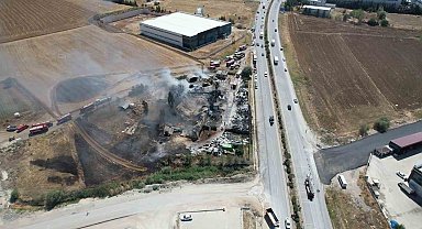 Ankara'da korkutan yangın