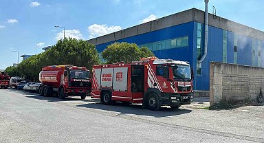 Arnavutköy'de kimya fabrikasında korkutan yangın