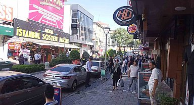 Başkentte polise ateş açan bir kişi kendini yaraladı