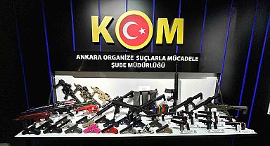 Başkentte silah kaçakçılarına operasyon: 5 gözaltı