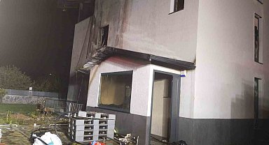 Çekmeköy'de lüks villa alev alev yandı