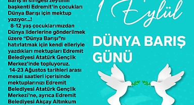 Edremit Belediyesi'nden Çocuklara Çağrı: