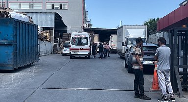 Esenyurt'ta iş yerinde feci kaza: 1 ölü, 1 yaralı