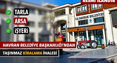 HAVRAN BELEDİYE BAŞKANLIĞI'NDAN