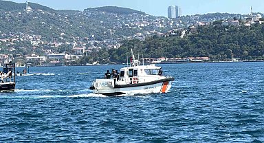 Sarıyer'de batan teknede kaybolan kişiyi arama çalışmaları devam ediyor