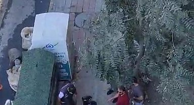 Sultangazi'de "toz" eyleminde polis memuru kalp krizi geçirdi