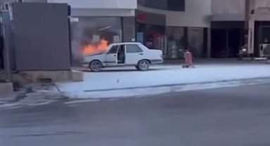 Üsküdar'da akaryakıt istasyonunda faciadan dönüldü