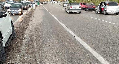 Ankara-Çankırı yolunda zincirleme kaza