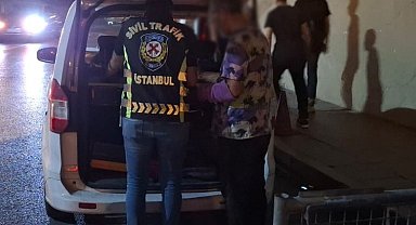 Aracıyla kaldırımdan giden şahsa 2 bin 70 TL idari para cezası