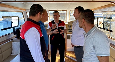Balıkesir İl Tarım ve Orman Müdürü Erkan Alkan, Bandırma Körfezi'nde Su Ürünleri Denetim Çalışmalarına Katıldı