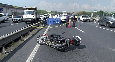 E-5 karayolunda ölümlü motosiklet kazası