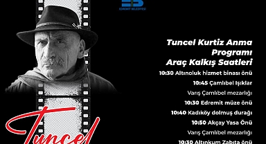Edremit Belediyesi, Tuncel Kurtiz’i 11. Yıl Dönümünde Mezarı Başında Anıyor