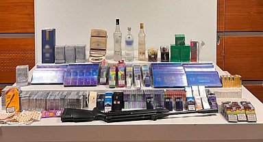 Maltepe'de kaçak sigara ve alkol operasyonu: 1 şüpheli yakalandı