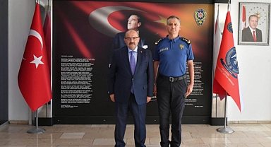 Vali İsmail Ustaoğlu, POMEM Müdürü Enver Erbil Karaca’yı Ziyaret Etti