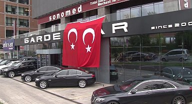 Ataşehir'de galeri kurşunlandı, olay anı kamerada