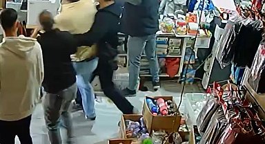 Avcılar'da 'maytap' kavgası kamerada