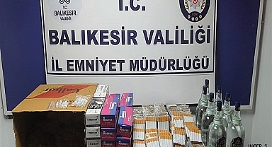 Balıkesir'de Kaçakçılık Şube Operasyonları Devam Ediyor !