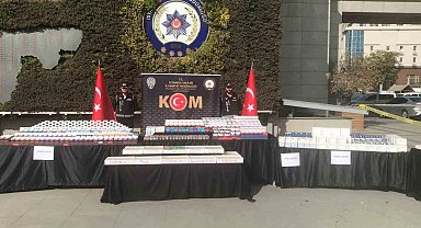 İstanbul'da 200 milyon liralık kaçak ilaç ele geçirildi: 5 gözaltı