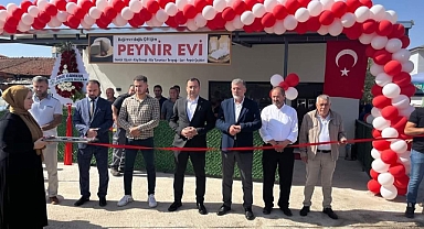 Kepsut Belediye Başkanı İsmail Cankul, Peynir Evi'nin Açılışına Katıldı