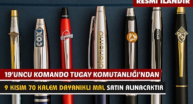 19'UNCU KOMANDO TUGAY KOMUTANLIĞI'NDAN
