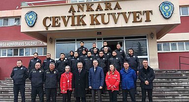 Ankara İl Emniyet Müdürü Dinç, Türk Kızılay'a kan bağışında bulundu