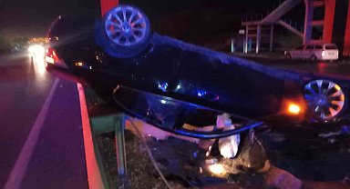 Ankara'da iki otomobil çarpıştı: 6 yaralı