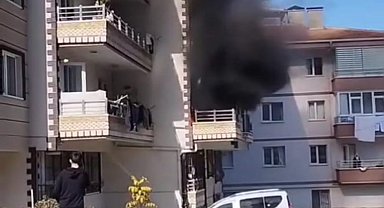 Ankara'da korkutan yangın