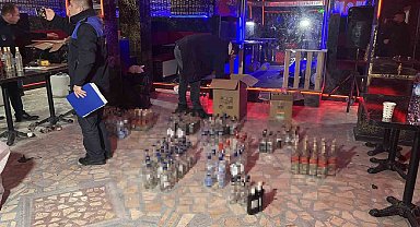 Avcılar'da sahte içki operasyonunda 25 litre etil alkol ele geçirildi