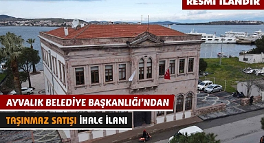 AYVALIK BELEDİYE BAŞKANLIĞI'NDAN