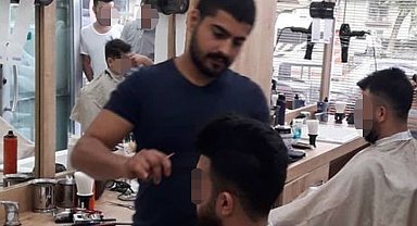 Berber dükkanında aylarca atış talimi yapmış