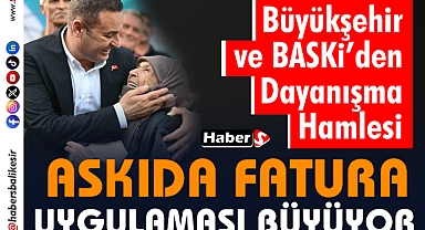 Büyükşehir’den Dayanışma Hamlesi: Askıda Fatura Uygulaması Büyüyor