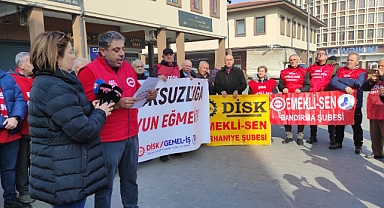 DİSK Balıkesir'den Sert Tepki: