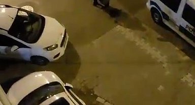 Esenyurt'ta paylaşımlı yolculuk uygulaması şoförü, ters yönde polis aracına çarptı