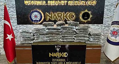 İstanbul'da ele geçirilen tonlarca uyuşturucunun sergisi yapıldı