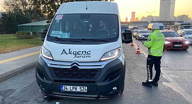 İstanbul'da okul servis araçlarına denetim: 16 bin lira ceza kesildi