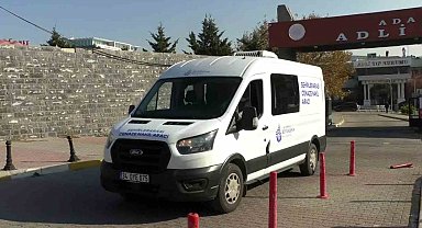 Küçükçekmece'de ölen çocuğun cenazesi Adli Tıp Kurumu'ndan alındı
