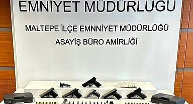 Maltepe'de yasadışı silah ticareti operasyonu: 1 gözaltı