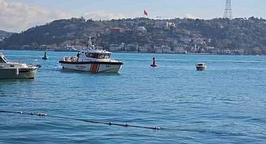 Rumeli Hisarı'nda denizde kaybolan 2 kişiyi arama çalışmaları devam ediyor