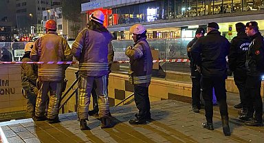 Seyrantepe-Hacıosman Metro Hattı'nın Taksim durağında intihar