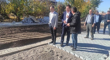 Sındırgı’da Kilit Parke Taşı Çalışmaları Hız Kesmeden Devam Ediyor