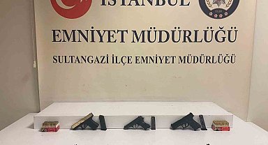 Sultangazi'de aile boyu silah ticareti: 3 gözaltı