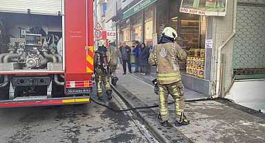 Ümraniye'de marangoz atölyesinde yangın