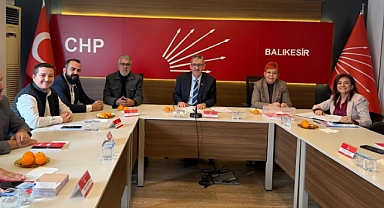 CHP Balıkesir İl Başkanlığı, Aralık Ayı İlçe Başkanları Toplantısını Gerçekleştirdi