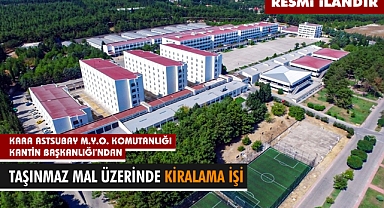 KARA ASTSUBAY M.Y.O. KOMUTANLIĞI KANTİN BAŞKANLIĞI'NDAN
