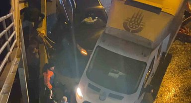 Pendik'te trafik kazası : 1 yaralı