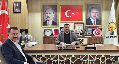 Yücel Yılmaz’dan Ak Parti İl Başkanı Mehmet Aydemir’e Ziyaret!